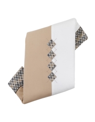 Coordinato 5 pezzi corredino neonato ciniglia Teneri & Belli TBL203