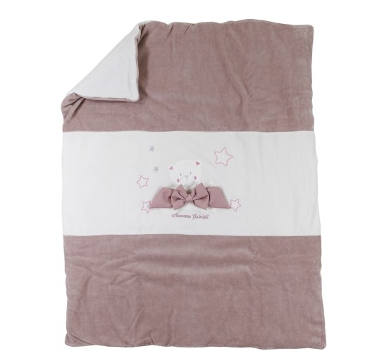 Blanket chenille for cradle pram Nazareno Gabrielli NG2230416CP 2