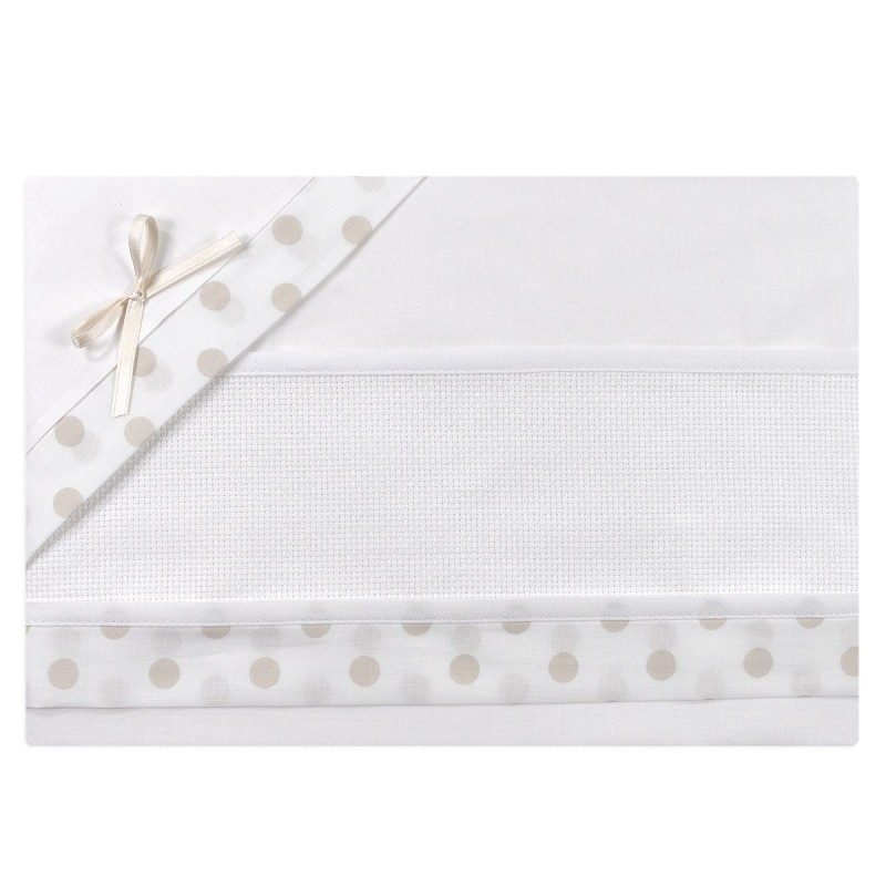 Pram sheet set aida canvas to embroider CI13AI02PQBG