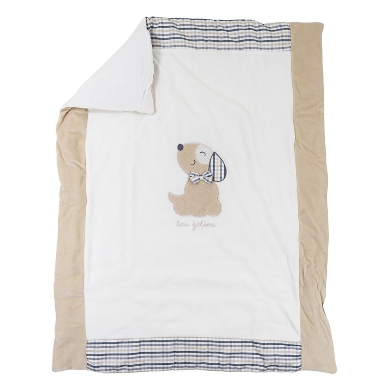 Blanket chenille for cradle pram by... Blanket chenille for cradle pram by...