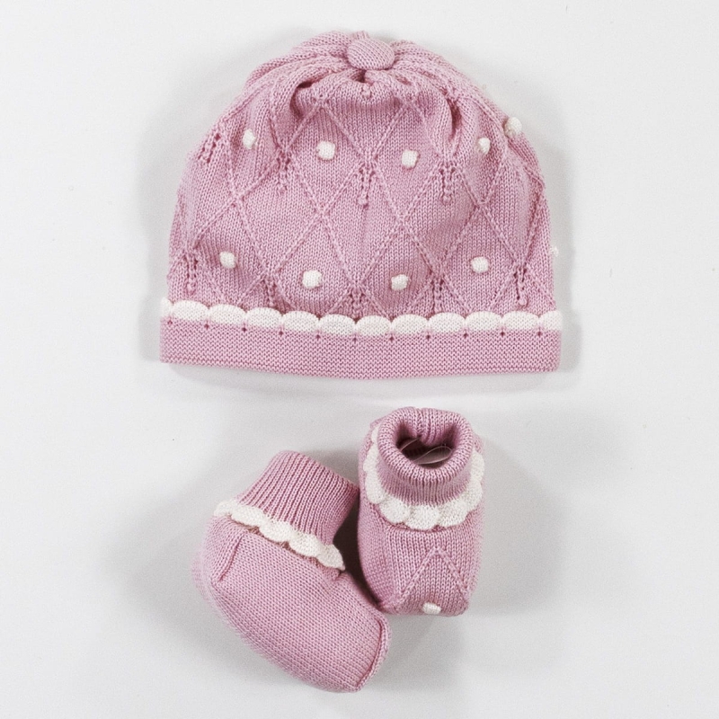 Baby Girl Layette Set Pure Merinos...