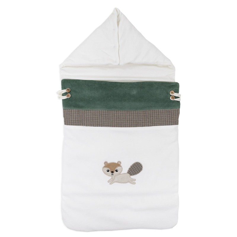 Squirrel - Chenille sleeping bag Teneri & Belli TBS201