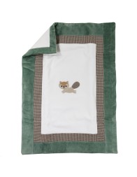 Chenille cover removable cradle and pram Teneri & Belli TC201