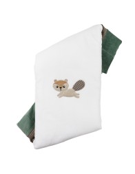 Chenille cover removable cradle and pram Teneri & Belli TC201