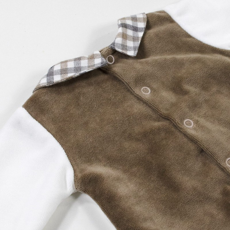 Tutina in ciniglia con coniglietto...