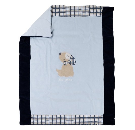 Blanket chenille for cradle pram by Les Jolies LJ641113AZ 2