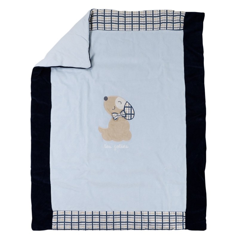 Blanket chenille for cradle pram by... Blanket chenille for cradle pram by...