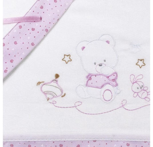 Set lenzuola flanella culla e carrozzina Mio Piccolo... 2