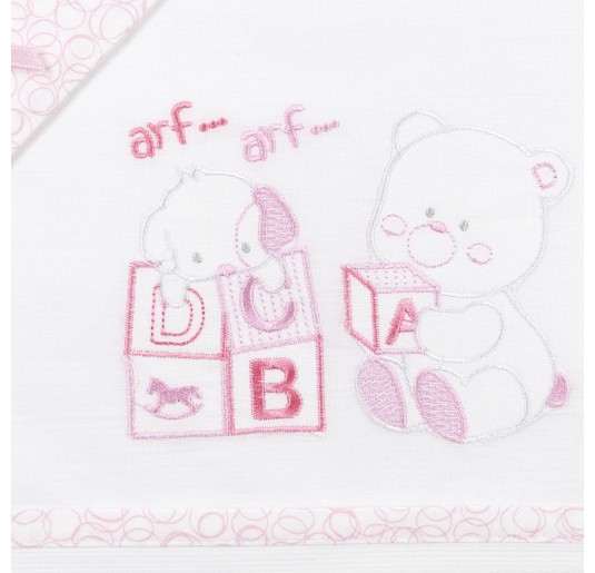 Set lenzuola culletta e carrozzina Mio Piccolo LC872RR 2