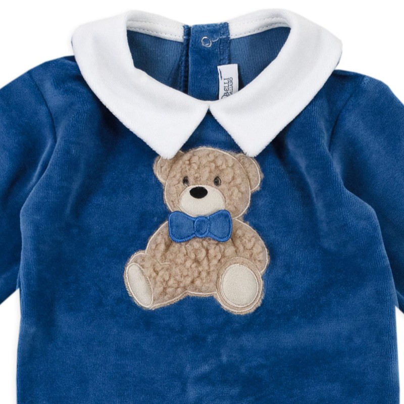 Chenille two-piece suit by Teneri &...