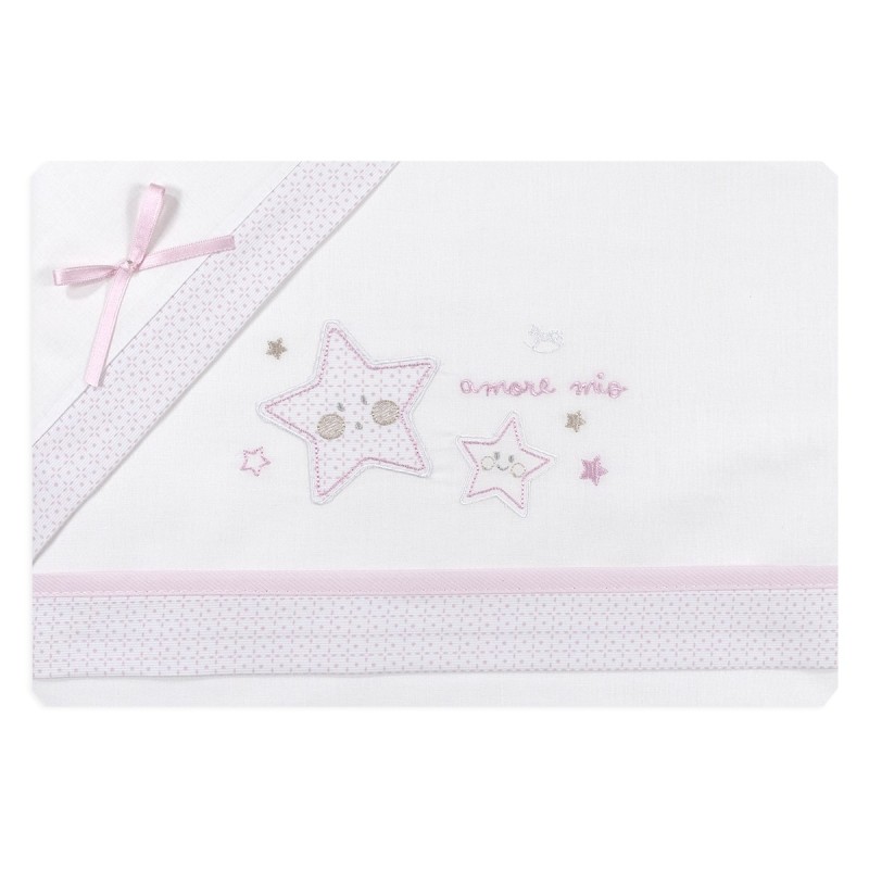 Little stars - Cradle bed sheet set Mio Piccolo LC891RR