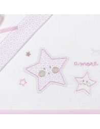 Little stars - Cradle bed sheet set Mio Piccolo LC891RR