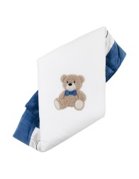 Chenille cover removable cradle and pram Teneri & Belli TC205