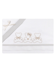 Bears - Set lenzuola culletta e carrozzina Mio Piccolo LC901PA