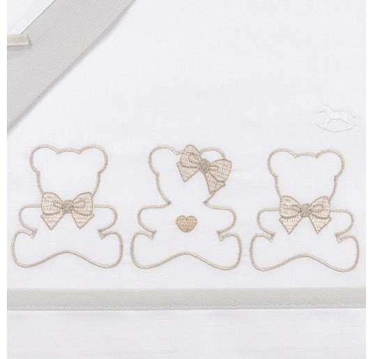Bears - Set lenzuola culletta e carrozzina Mio Piccolo LC901PA 2