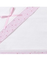 Cradle Pram sheet set to embroider CI13AI05PQRR