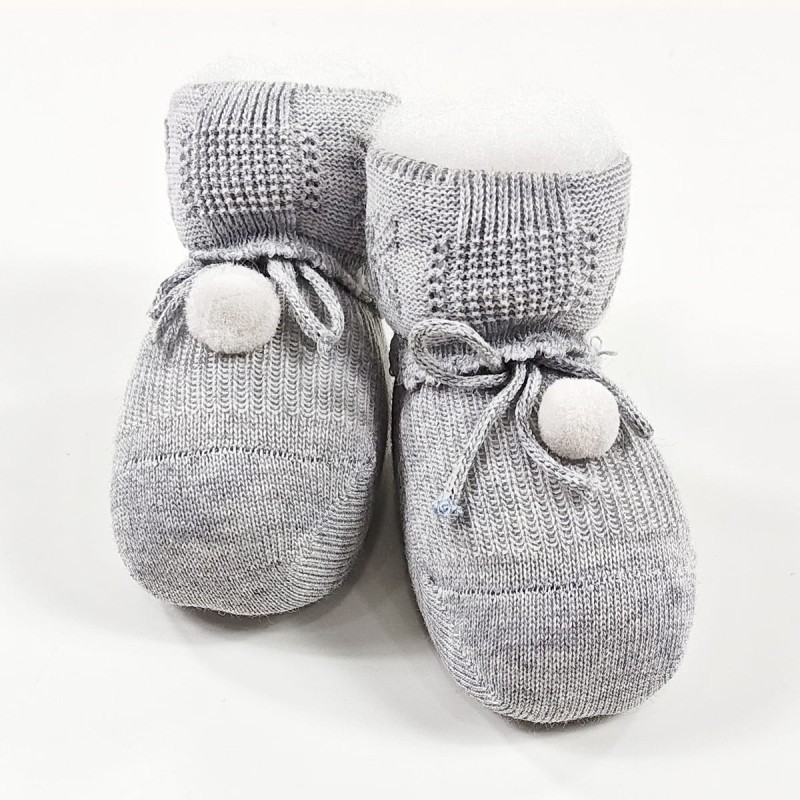 Baby shoes first months winter cotton CIC1304GR