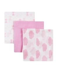 3-Pack Square muslins teaseled surface by Ellepi IX4003R