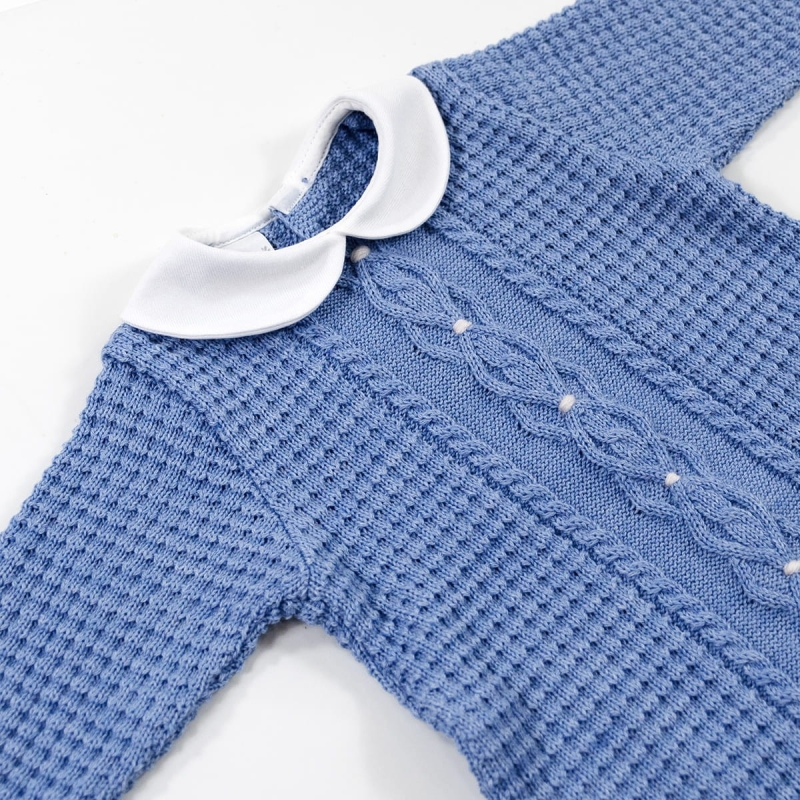 Baby Boy Newborn jumpsuit with collar...