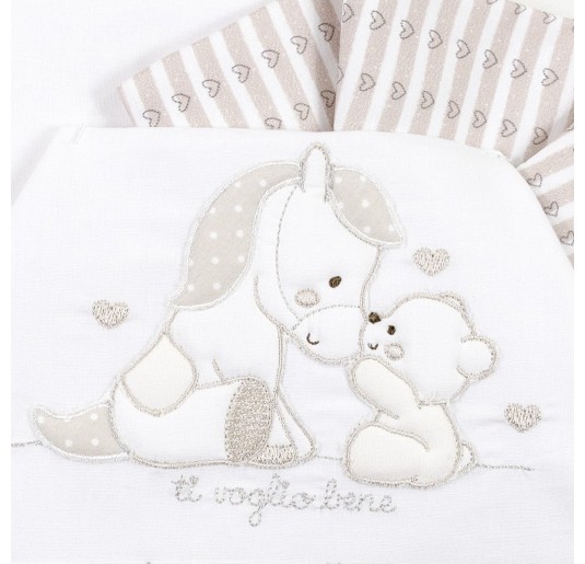 Cot sheet set next to me by Bruco Bruco EL1900PA 2