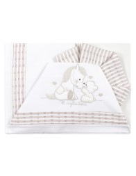 Set lenzuola per lettino baby Bruco Bruco EL1900PA