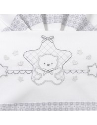Cradle bed sheet set by Bimboline 03266GR