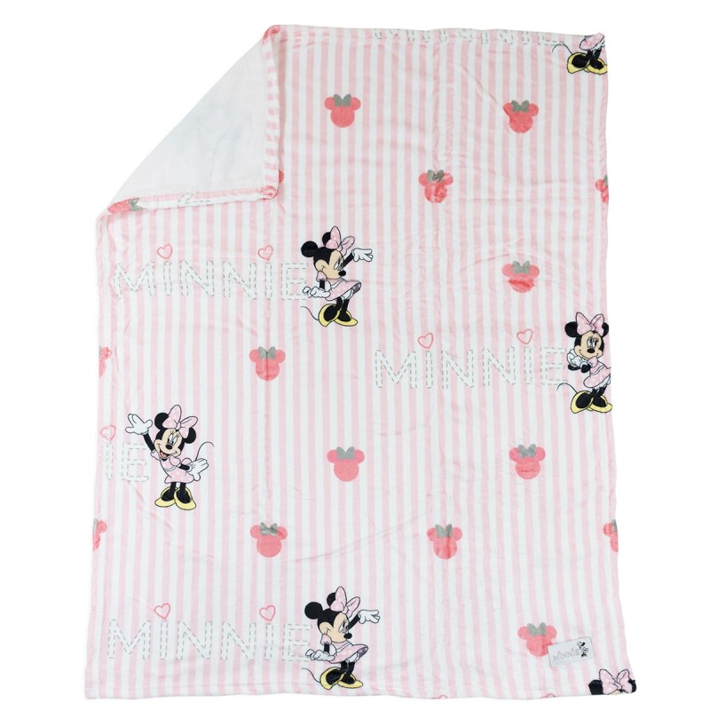 Minnie Mouse - Soft fleece blanket for pram Disney KUM334RR