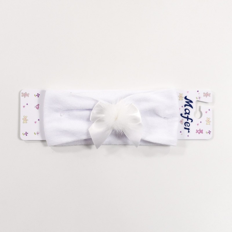 Newborn Winter hair band by Mafer WSF8068A