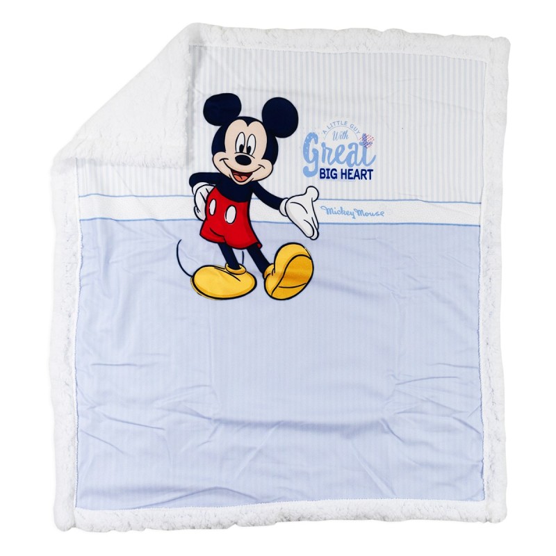 Mickey Mouse - lamb fleece blanket for Disney cradle KCM233AZ