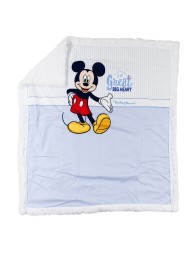 Mickey Mouse - lamb fleece blanket for Disney cradle KCM233AZ