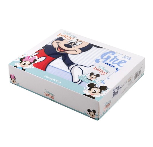 Mickey Mouse - lamb fleece blanket for Disney cradle... 2