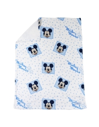 Topolino - copertina Disney in soft pile per culletta KUM234BCL