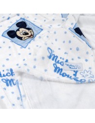 Mickey Mouse - Soft fleece blanket for pram Disney KUM234BCL