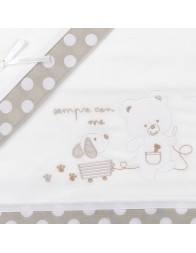 Set lenzuola in flanella per lettino Mio Piccolo FLL925TT