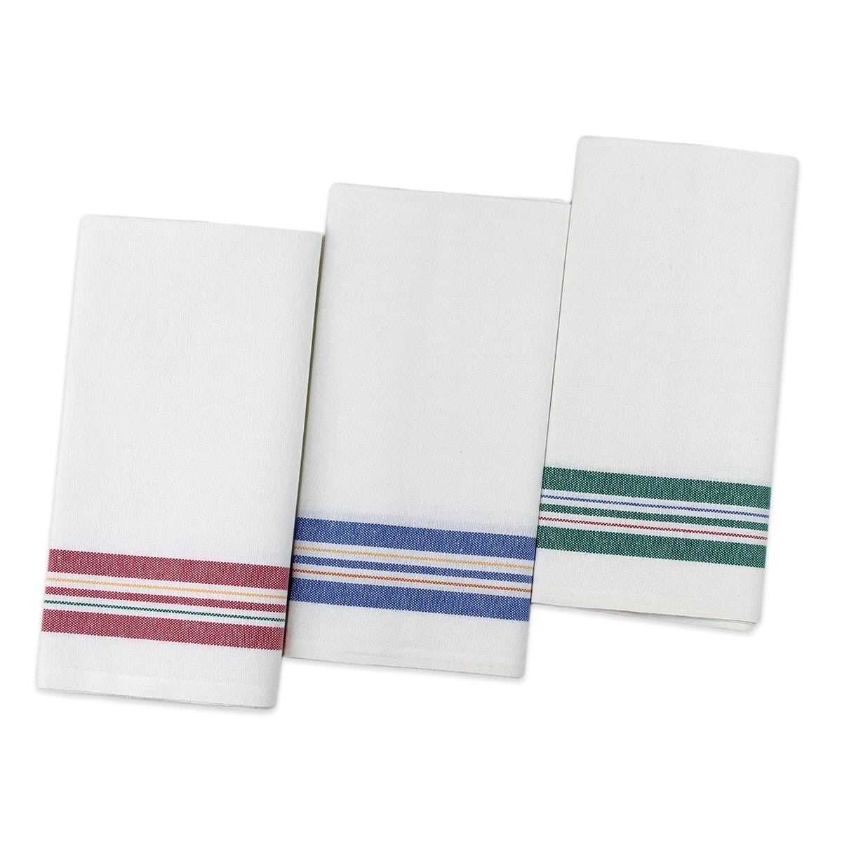 Fasciato - set di 3 asciugapiatti in puro cotone 55x75 cm