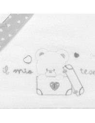 Set lenzuola in flanella per lettino Mio Piccolo FLL921GR