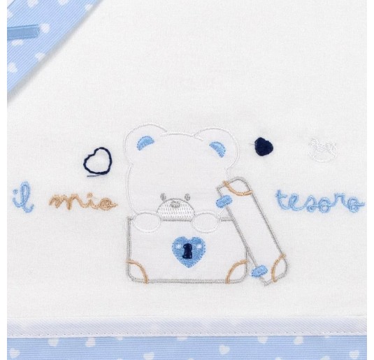 Cot bed sheet set flannel 3 pieces FLL921AZ 2