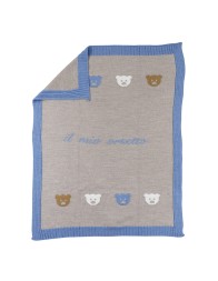 Blanket pure wool for cradle pram by Stella IG8180