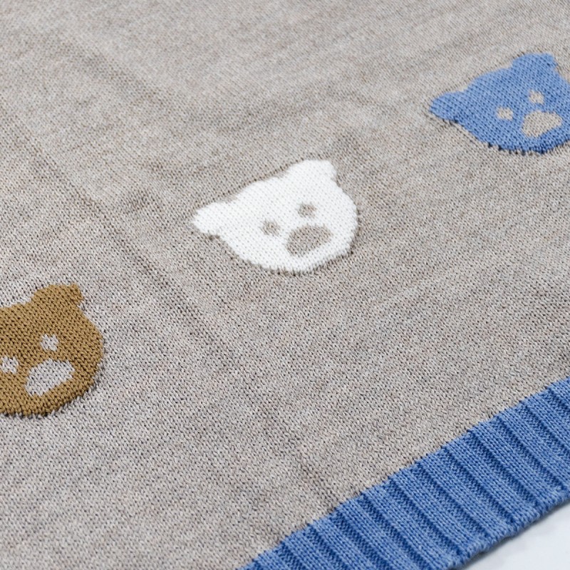 Blanket pure wool for cradle pram by...