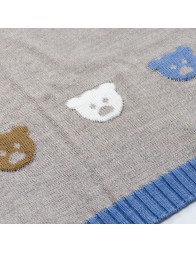 Blanket pure wool for cradle pram by Stella IG8180
