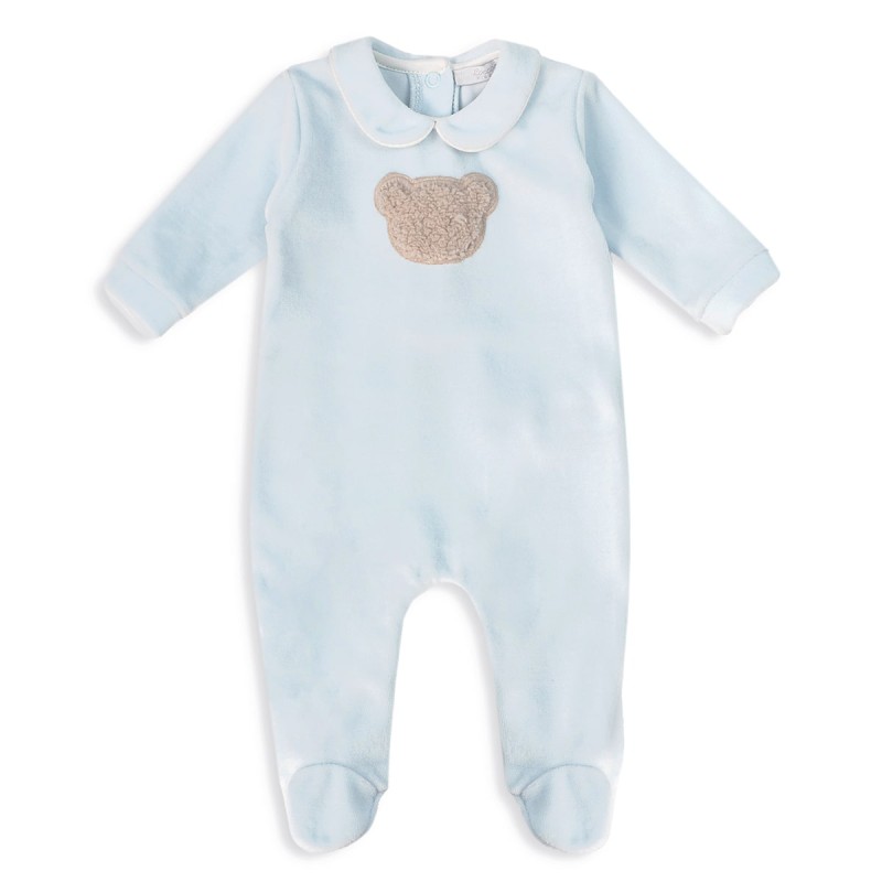 Chenille onesie with bear by Coccode' C58004