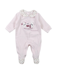 Provençal collar chenille romper by Nazareno Gabrielli NG2210413R