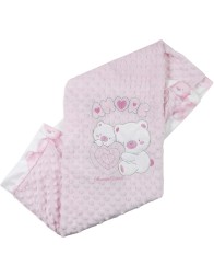 Amore Orsetti - Copertina in soft pile culletta Nazareno Gabrielli NG47323RR