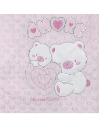 Amore Orsetti - Copertina in soft pile culletta Nazareno Gabrielli NG47323RR