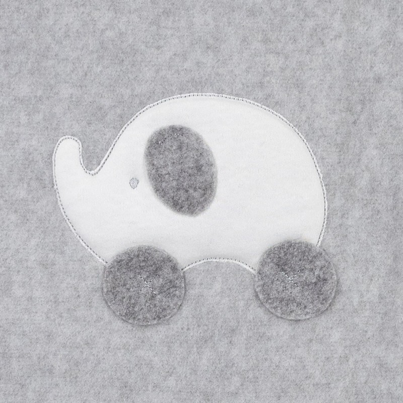 Elephant Grey - Fleece blanket for... Elephant Grey - Fleece blanket for...