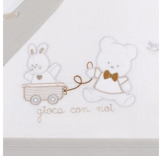 Set lenzuola per culla lettino Mio Piccolo LL871BG 2