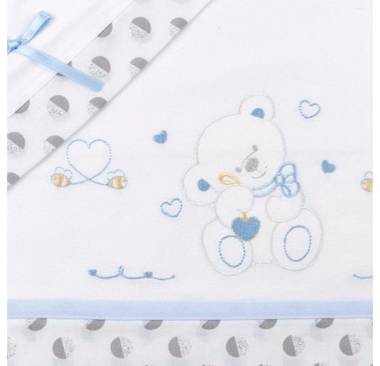 Cot bed sheet set Mio Piccolo LL859AZ 2