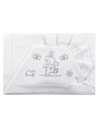 Set lenzuola culla Lettino con strass LLST464BB