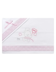 Cot bed sheet set Mio Piccolo LL836RR