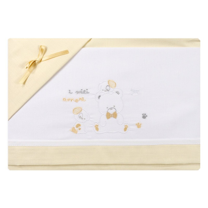 My little Love - Cot bed sheet set Mio Piccolo LL926GG